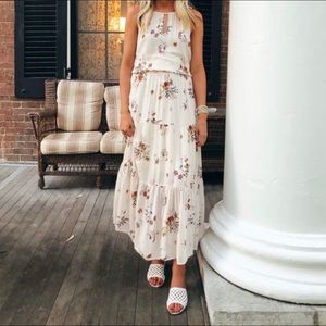 VICI floral maxi dress